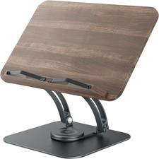 Atril lectura ajustable base giratoria 360 clips pagina elastico tablet libro E- Libro Reader price