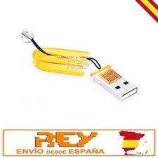 Adaptador Lector Tarjeta MICRO SD a USB Portátil Color AMARILLO Desde España v43 Portátil Adaptador price