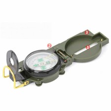 Brújula Lente Versátil Militar Camping Senderismo Supervivencia Actividad al Aire Libre EE. UU. Compass price