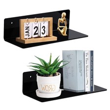2x Estante flotante de pared acrílico de 9 pulgadas para sala de estar Wall Estante price