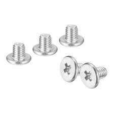 20Pcs M3-0.5 x 4mm Tornillos Planos Redondos para Máquina Phillips Planos Máquina price