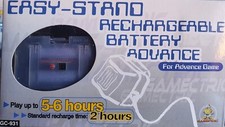 Bateria + Cargador Compatible Azul Transparente GBA ( Nuevo ) Batería Cargador price