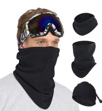 Hombres Mujeres Calentador de Cuello Vellón Snood Térmico Invierno Bufanda Esquí Máscara Pasamontañas Nuevo Neck Warmer de hombre price