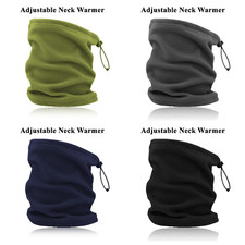 Unisex Hombres Damas Calentadores de Cuello Invierno Tubo Térmico Polar Bufanda Máscara Facial Neck Warmer de hombre price