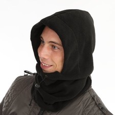 Calentador de cuello de vellón negro para hombre pasamontañas Neck Warmer de hombre price