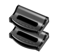 2PCS Car Safety Seat Belt Clip Adjuster Buckle Strap Stopper Clamps Safe Comfort Asiento Cinturón Stopper price