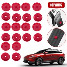 Clip de vehículo tapón de cinturón de seguridad hebilla botón sujetador seguridad coche accesorios rojo Asiento Cinturón Stopper price