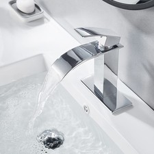 Cubierta de grifo de lavabo 304 placa cuadrada de acero inoxidable se adapta a 3 orificios o individual Faucet price