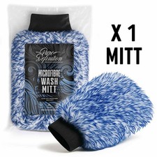 Guante de lavado de microfibra suave de lujo lavado de autos limpieza de detalles pura definición Coche Wash Productos price