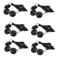10 piezas gotas de prisma de cristal acrílico cuentas de cono irregular para araña Chandelier price
