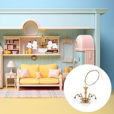 Lámpara de Techo Pequeña Modelo Miniatura Mini Casa Accesorio para Mesa de Arena Chandelier price