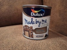 Impresionante pintura artesanal hobby plateada Dulux Made By Me metálica 125 ml totalmente nueva Interior Wall Pintura price