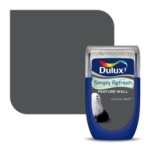 Dulux Simply Refresh Característica Pared Una Capa Mate Emulsión Pintura Cañón Bola, 30 ml Interior Wall Pintura price