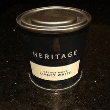 OFERTA Dulux Heritage Terciopelo Mate 125 ml Probador Muestra - Pardillo Blanco Interior Wall Pintura price