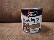 Impresionante pintura artesanal hobby plateada Dulux Made By Me metálica 125 ml totalmente nueva Interior Wall Pintura price