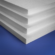 Hojas de poliestireno EPS 600 x 400 x 10 mm (paquete 10) artesanías embalaje aislamiento Exterior Insulation Materiales price
