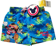 MICKEY PIRATE ,  DISNEY , boxer de bain enfant , 3 ans ou 98 cm  /  V5a66 Boxer de niño price