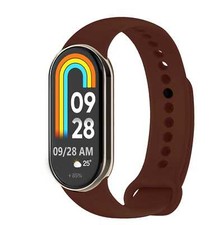 Cinturino di ricambio per Xiaomi Mi Band 8, colore Borgogna, Silicone Flessibile Silicone price