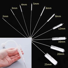 Cepillo pequeño limpiador de pajitas de nailon para tubo de beber tubo biberón de leche para bebé Pacifier- Biberón Detergent price