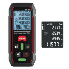 Medidor de distancia láser digital 230 pies/70 M 2 niveles de burbuja regla láser Laser Meter/ Distance Meter price