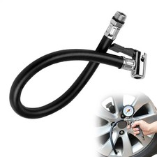 Inflador de neumáticos Manguera Extensión Tubo Schrader Válvula Bomba de aire Adaptador 37 cm Reino Unido Bomba de aire y cuidado de neumáticos price