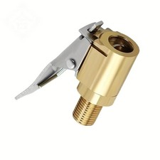 2 x Válvula Neumático Portabrocas de Aire Inflador Bomba Conector Adaptador Clip Latón en Coche 8mm Bomba de aire y cuidado de neumáticos price