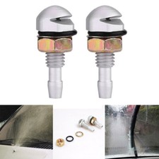 2pcs/set Aluminum Car Auto Front Window Windshield Sprayer Washer Nozzle Jet Sprayer price