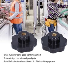 2 piezas perilla de agarre de estrella 7 estrellas tuerca apretada mango de sujeción máquina herramienta accesorio SG Nut Tightening Máquina price