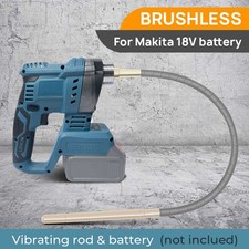 Vibrador de Hormigón Inalámbrico Portátil Vibrador Poker para Makita 18V Sin Batería Concrete Vibrator price