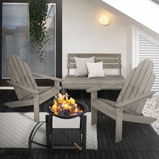 Set de muebles para terraza banco, sillones y/o brasero para fuego a elegir Jardín Muebles Set price