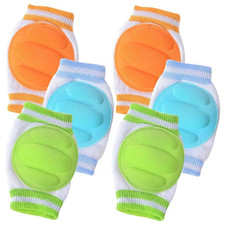 3 pares rodilleras para gatear para bebés ajustables transpirables impermeables Impermeable para bebé price