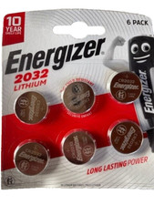 12 x Energiser CR2032 Battery 3V Lithium Coin Cell For PC/Laptop/Watch/Car Key Key price