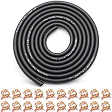 1/4" ID Fuel Line Hose 10Ft with 20 Hose Clamps for Small Engines Generators Generators price