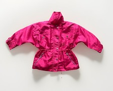 Rothschild Niños Niñas Rosa Ligero Abrigo de Lluvia Chaqueta 4 Botones Cremallera Overcoat de niño price