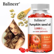 Pumpkin Seed Oil Saw Palmetto 3750 mg - Bladder Health, Immune Support. Saw price