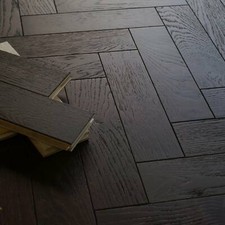 Tradicional piso de parquet de espiga de roble de roble de ingeniería de nogal negro de 12 "EC17 Parquet price