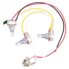 1 juego de arnés de cableado de guitarra-precableado con ollas de 3-500k Y7T67971 Pots y Accesorios price