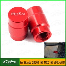 Motorcycle Accessories Tire Valve Aluminum Covers For Honda GROM 125 MSX 125 Motorcycle Covers price