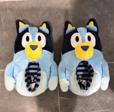 Zapatillas sin cordones Bluey Character niños EE. UU. 2/3 tela bordada azul Slippers de niño price