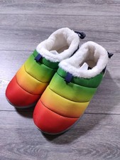 Zapatillas Lands End Grandes Niñas Niños Talla 3 Arco Iris Casa Zapatos Niños Slippers de niño price