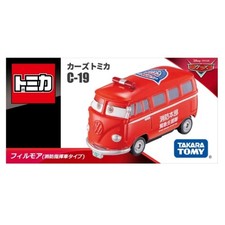 Takara Tomy Tomica Disney Pixar Cars C-19 Fillmore Fire Command Vehículo Coche de Juguete Juguete Cars price