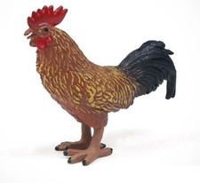Figura de acción de PVC de juguete animal gallo cola negra muñeca juguetes para niños regalos de fiesta Doll Juguetes price