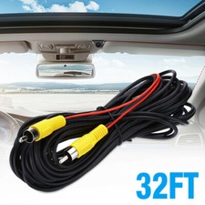 Cable de extensión RCA de video para automóvil de 32 pies para cámara de visión trasera y cable de detección Coche Vídeo Sistemas price