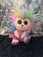 Peluche arco iris NICI Glubschis - Nuevo con etiquetas - Ojos brillantes y cabello salvaje Plush Juguetes price