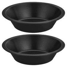 2pcs Carbon Steel Nonstick Baking Pans Round 12.7 cm For Hamburger Buns Pans price