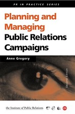 Planning and Managing Public Relations Campaigns: ... by GREGORY, Anne Paperback Libros de publicidad y relaciones públicas price