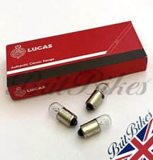 BOMBILLA PILOTO MOTOCICLETA CLÁSICA LUCAS ORIGINAL 6V 4W BA9S - LLB293 Classic Bulb price