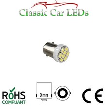BOMBILLA LED 6V 6 VOLTIOS BA9S CLÁSICO COCHE MOTO SCOOTER GLB951 GLB293 SIN POLARIDAD Classic Bulb price