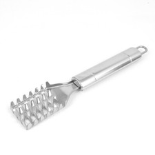 Herramienta de afeitado removedor raspador escamas de pescado raspador agarre de metal de cocina 20 cm de longitud Cocina Scales price