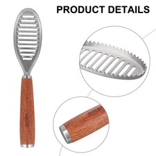 Cepillo ligero removedor de escamas de pescado fácil con mango de madera Cocina Scales price